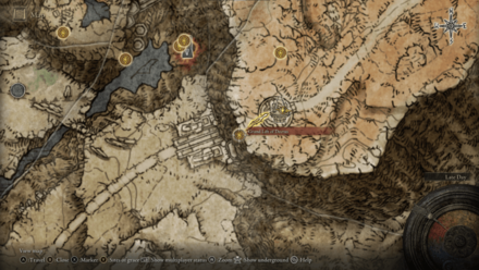 Elden Ring - Golem Greatbow Location Altus Plateau Map