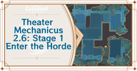 Genshin Impact - Theater Mechanicus 2.6 Stage 1 Enter the Horde