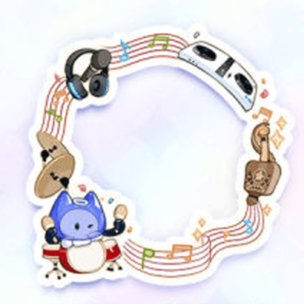 Genshin - YoMusic Reward - YoMusic Event Avatar Frame