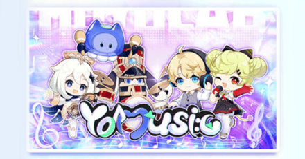 Genshin - YoMusic Reward - YoMusic Event Poster