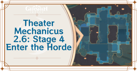 Genshin Impact - Theater Mechanicus 2.6 Stage 4 Enter the Horde