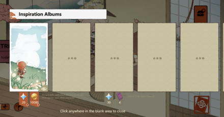 Genshin - Klee Web Event - Collect Inspiration Albums