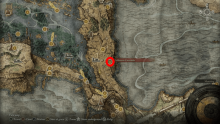 Elden Ring - Picked up in Cliffbottom Catacombs