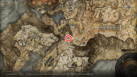 Liurnia of the Lakes Interactive Map and Region Guide