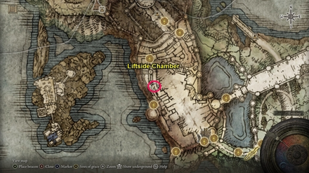 Stormveil Castle Ulcerated Tree Spirit Location