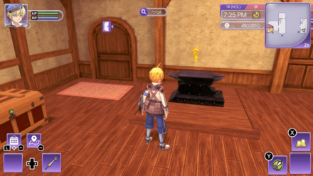 Rune Factory 5 - Move the Occupying Furniture