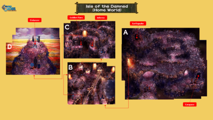 Isle of the Damned (Home World) Map
