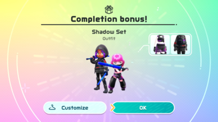 Switch Sports Set Rewards