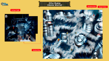 City Ruins (Home World) Map
