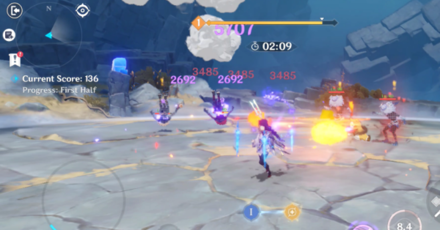 Genshin - Use AoE Elemental Bursts