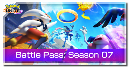 Pokemon UNITE - Battle Pass Season 07 Pre-Release Article Banner