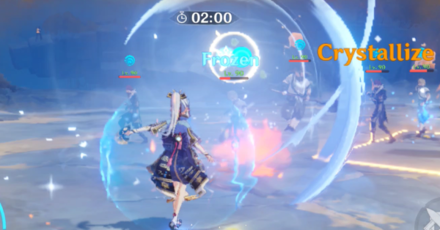 Genshin - Freeze All Enemies on Sight
