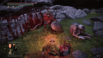 Fortissax Lightning Spear Buff to Poise