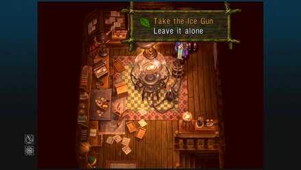 Take the Ice Gun Last