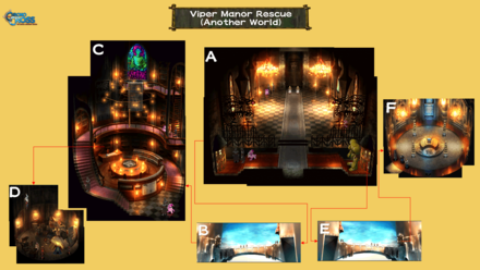 Viper Manor Rescue Main Hall (Another World) Map