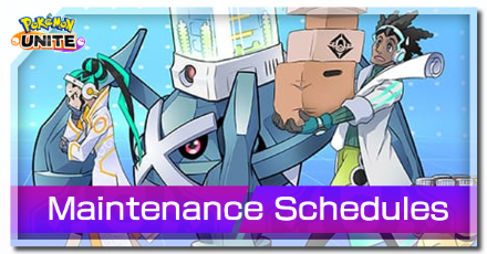 Pokemon UNITE - Maintenance Schedules