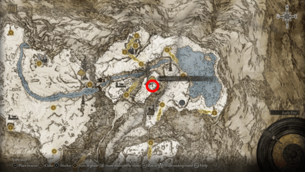Elden Ring - Erdtree Avatar Mountaintops of the Giants Map Location