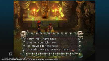 Occult Worshipper Ignoring Shark Tooth