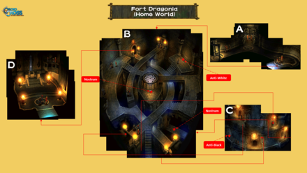 Fort Dragonia Black Chamber (Home World) Map
