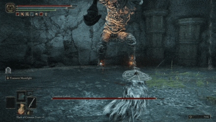 Multiple Stabs - Guardian Golem - Elden Ring