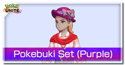 Pokemon UNITE - Pokebuki Set (Purple)