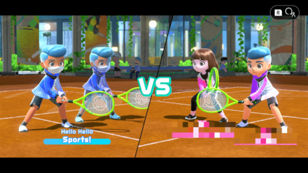Tennis 1 vs 2