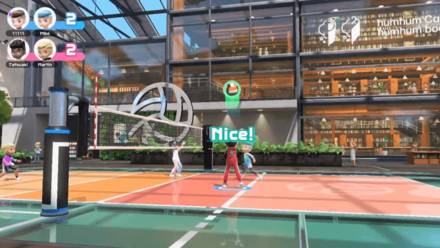 Nintendo Switch Sports - Volleyball - Coordinate With Teammate