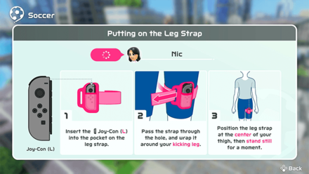 Switch Sports - How to Attach Leg Strap