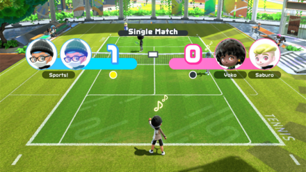 Switch Sports Review Tennis