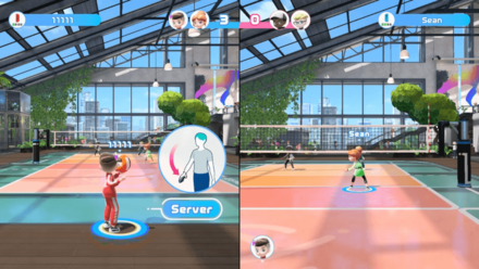 Nintendo Switch Sports - Volleyball - PLay With Friends Online Split Screen