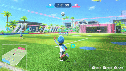 Soccer Ping Teammate