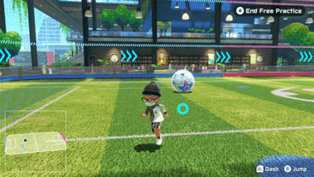 Soccer Moving the Player