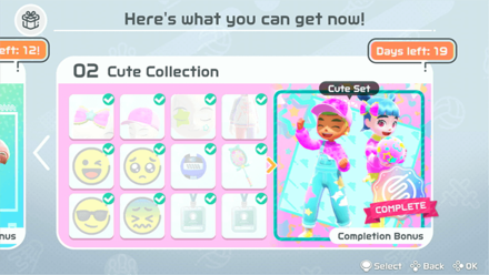 Nintendo Switch Sports - Complete Cute Collection