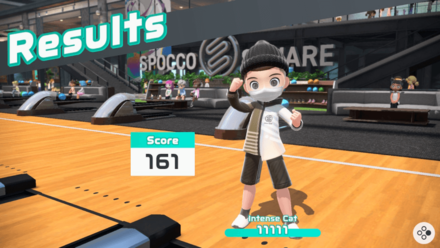 Nintendo Switch Sports - Bowling - Total Scores