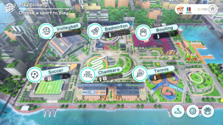 Switch Sports Smaller Roster of Sports