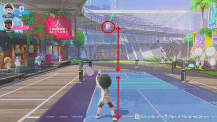 Nintedo Switch Sports - Smash Height