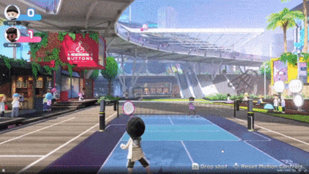 Nintendo Switch Sports - Badminton - Consecutive Smashes