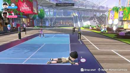 Nintedo Switch Sports - Badminton - Fall on the Ground