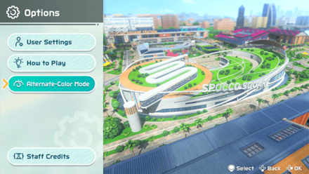 Nintendo Switch Sports - Select Alternate-Color Mode