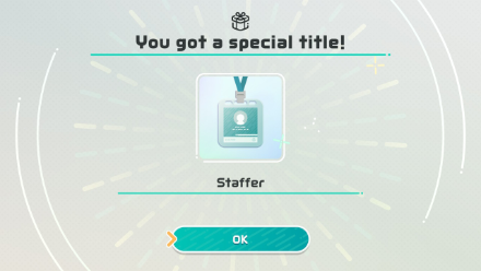 Nintendo Switch Sports - Unlock Staffer Title