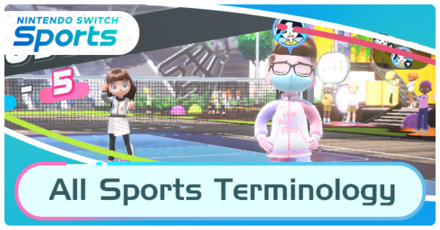 Switch Sports - Glossary All Sports Terminology