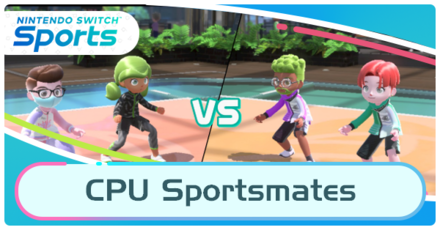 Switch Sports - CPU Sportsmates - Does the Game Have NPCs