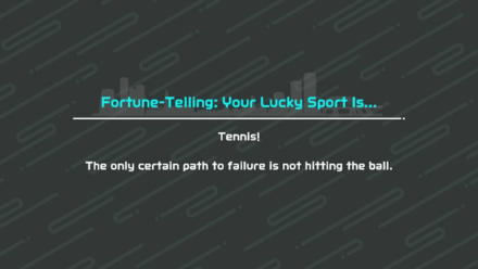 Fortune Telling Tip Tennis 1