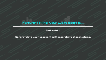 Fortune Telling Tip Badminton 1