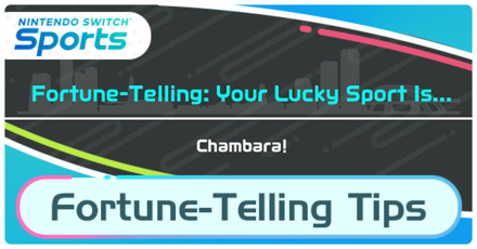 Switch Sports Fortune Telling Tips
