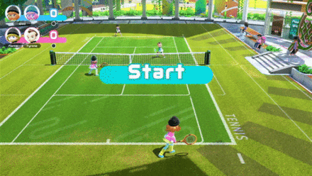 Nintendo Switch Sports - Rocket Serve Counting Down