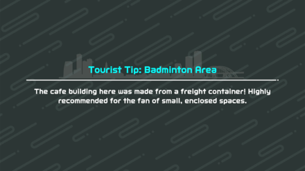 Nintendo Switch Sports - Tourist Tip - Badminton 1