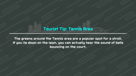 Nintendo Switch Sports - Tourist Tip - Tennis 1