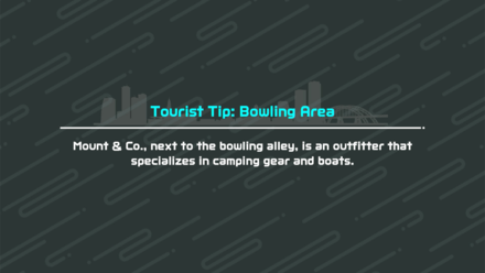 Nintendo Siwtch Sports - Tourist Tips - Bowling 2