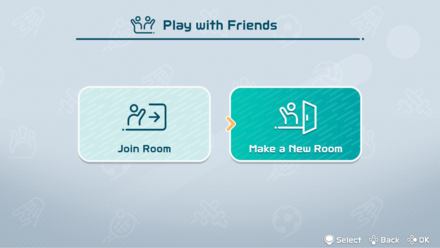 Switch Sports - Choose to Make a New Room